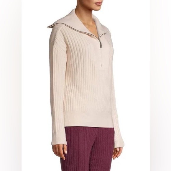 Women's 525 America Rib Knit Quarter Zip Sweater size medium - Picture 1 of 7